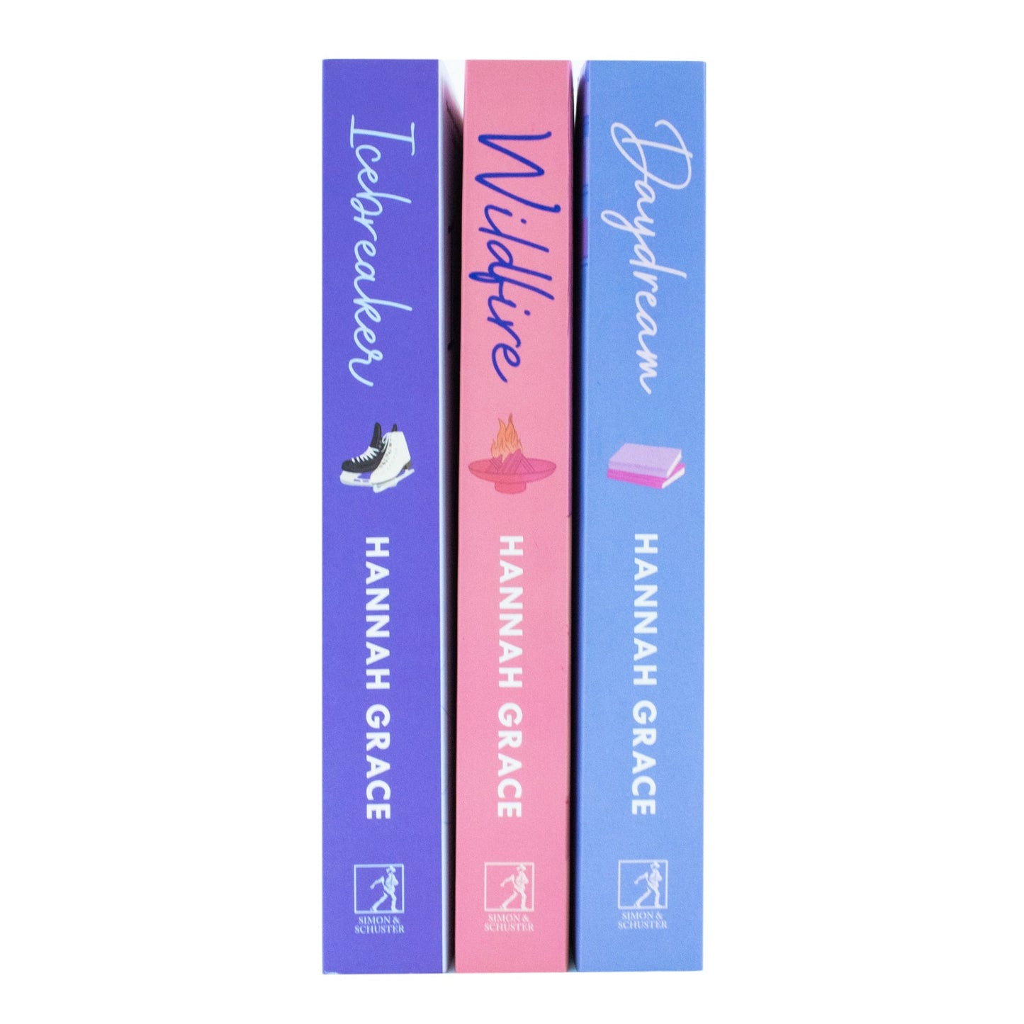 The Maple Hills Series 3 Book Collection Set By Hannah Grace (Icebreaker, Wildfire & Daydream)