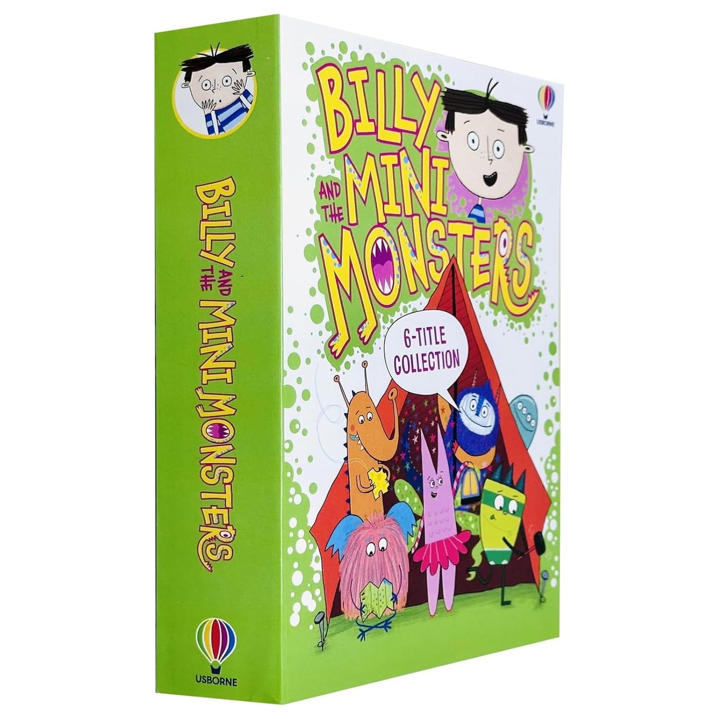 Billy and the Mini Monsters Series 2 (7-12) Collection 6 Books Set by Zanna Davidson (Monsters at Halloween,Monsters on a School Trip, Monsters Go Camping,Monsters at the Seaside, Monsters Go Green & Monsters at Christmas)