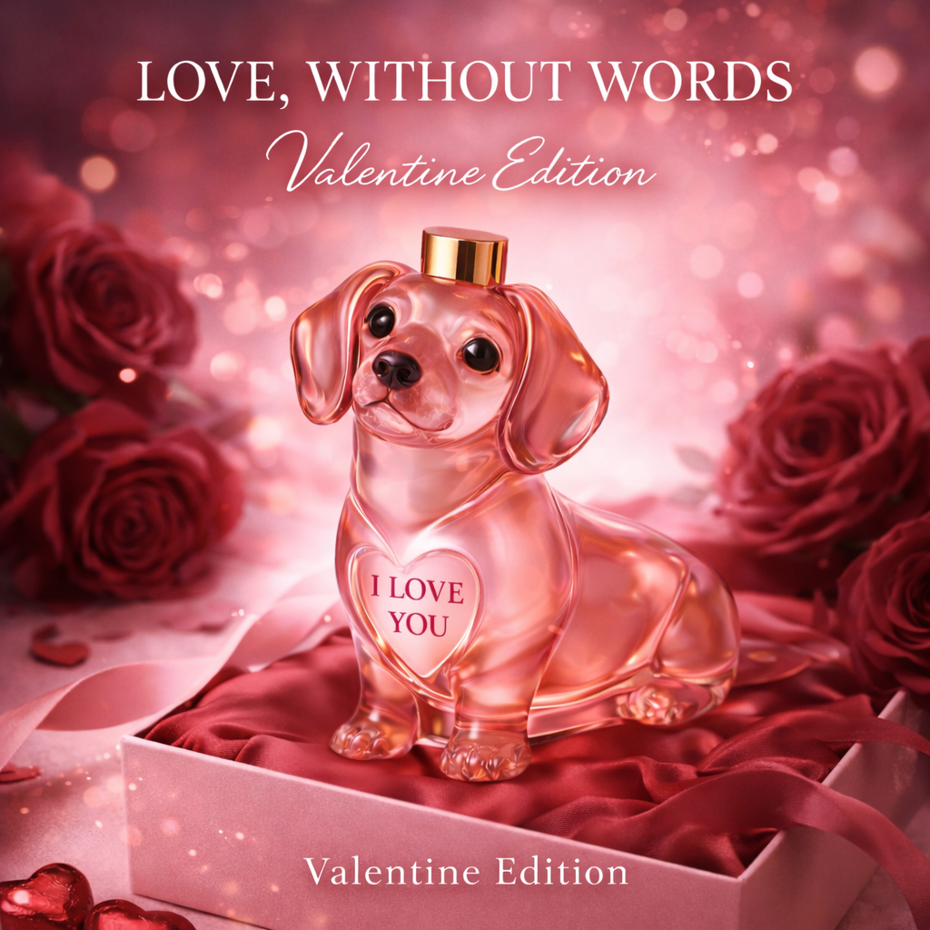 Valentine's Day gift,FRENCH KISS Bottle,French Bulldog Fragrance Bottle