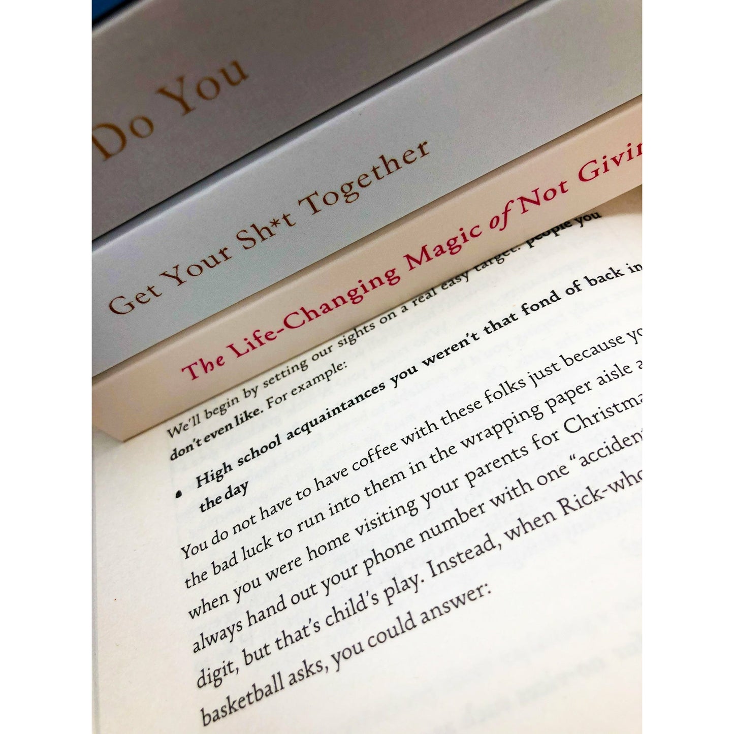 A No F*cks Given Guide Series Books 1 - 5 Collection Box Set by Sarah Knight (The Life-Changing Magic of Not Giving a F*ck, You Do You, Get Your Sh*t Together, Calm the F**k Down & F**K No!)