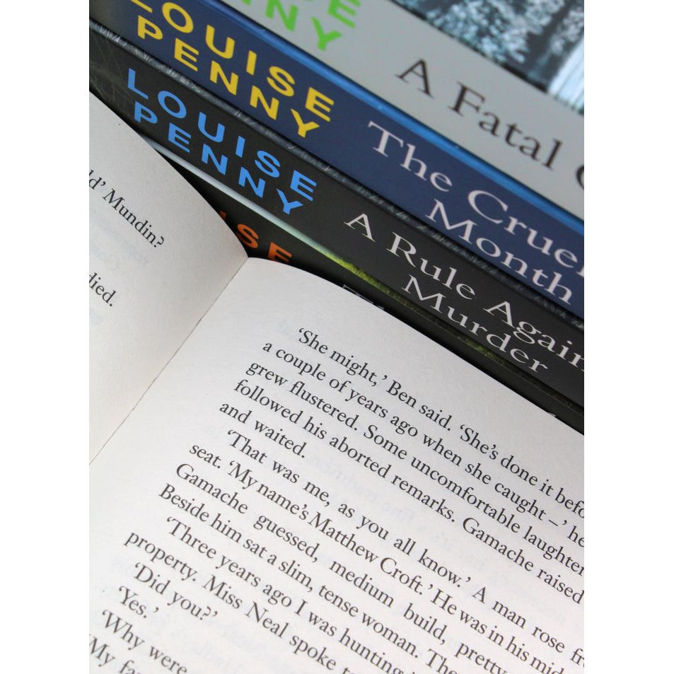 The Chief Inspector Gamache Series Books 1 - 5 Collection Box Set by Louise Penny (Still Life, Fatal Grace, Cruellest Month, Rule Against Murder and Brutal Telling)