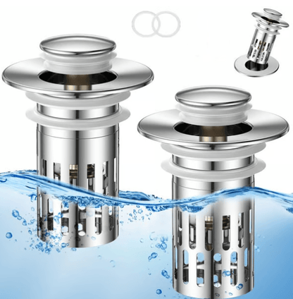 🔥Universal Stainless Steel Drain Strainer