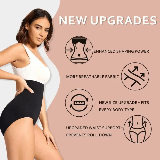 High Waist Tummy Control Shapewear Panties