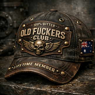🎄New Year 50% OFF❤️Old Fuckers Club-Vintage Baseball Cap🎁