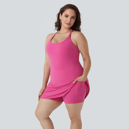 🎁Last Day 49% OFF🔥The Ultimate Tummy Control Backless Active Dress