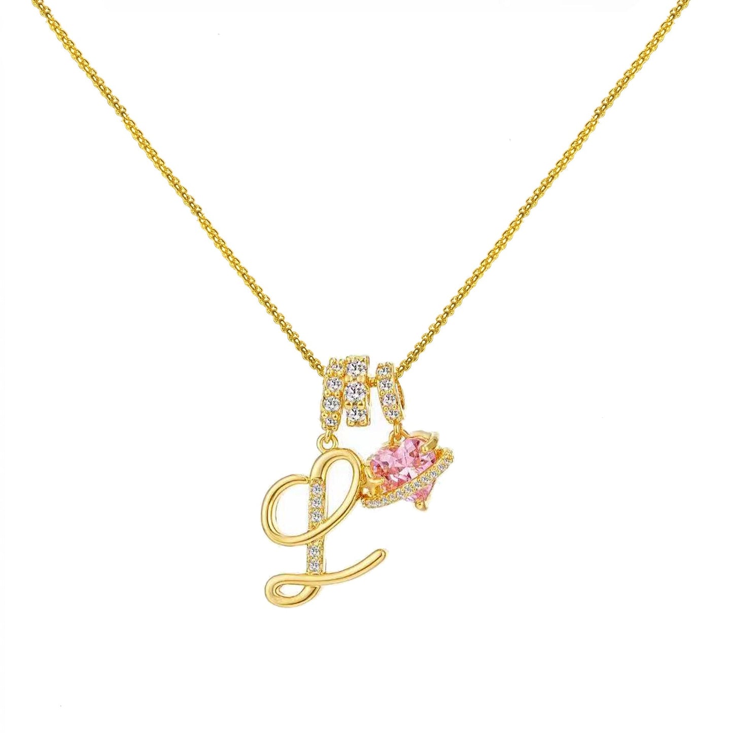 EETTSY™ Initial Name Necklace