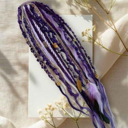 🔥Hot Sale 49% OFF👩🏼‍🦱Elastic Dread Ponytail Salty Soul