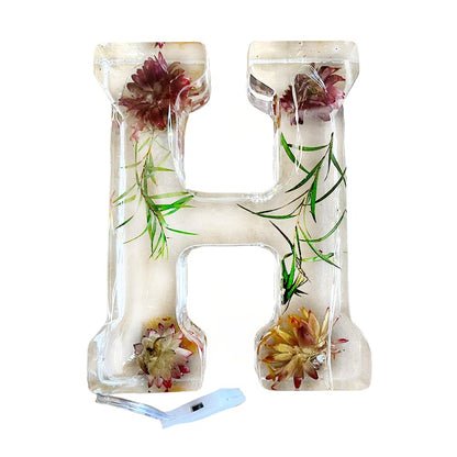 🌸Handmade Floral Resin Home Decor/ Night Light