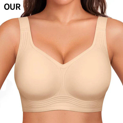 Jelly Comfortable Wireless Push Up Bras
