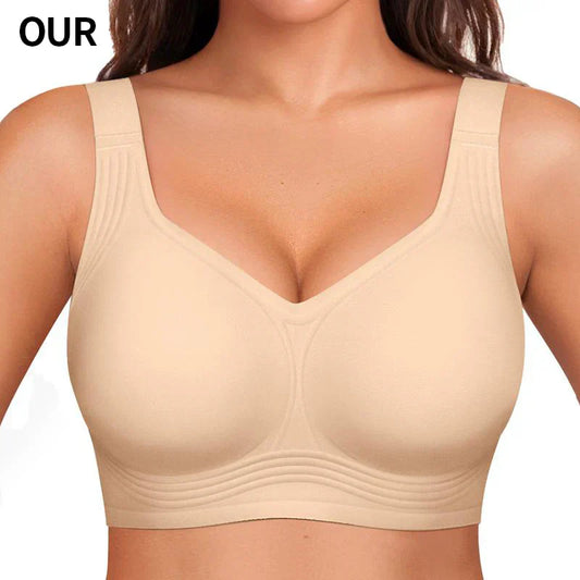 Jelly Comfortable Wireless Push Up Bras