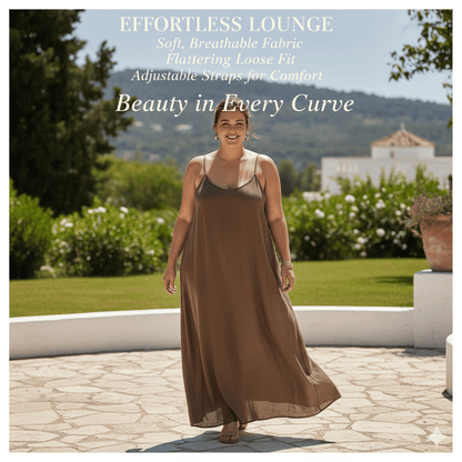 🔥Buy 3 Save 15% 💥Women's Solid Color Cami Lounge Dress