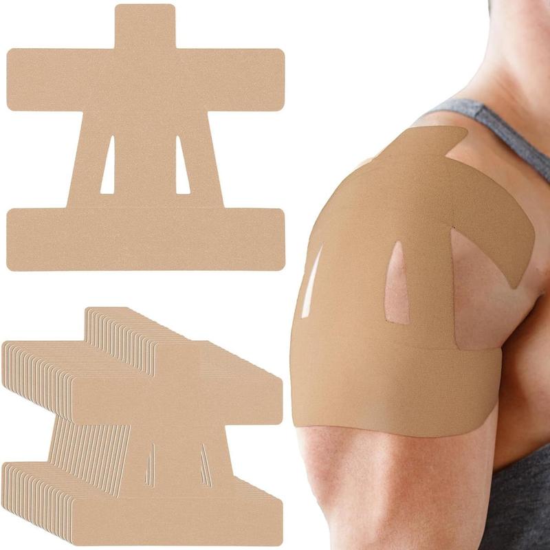 Kinesiology Tape For Shoulder Pain Relief, Pre-Cut Sports Tape With Waterproof, Breathable And Enhanced Elasticity.