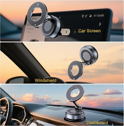 🏆 50K+ SOLD! – Almost Gone💥Vacuum magnetic car phone holder