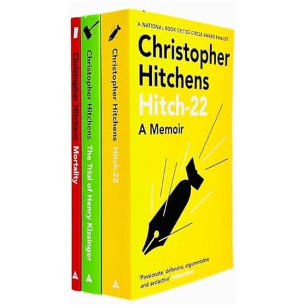 Christopher Hitchens Collection 3 Books Set (Hitch 22, The Trial of Henry Kissinger & Mortality)