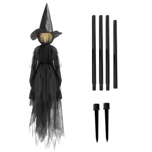 Lighted Halloween Witch Stake For Halloween Decoration