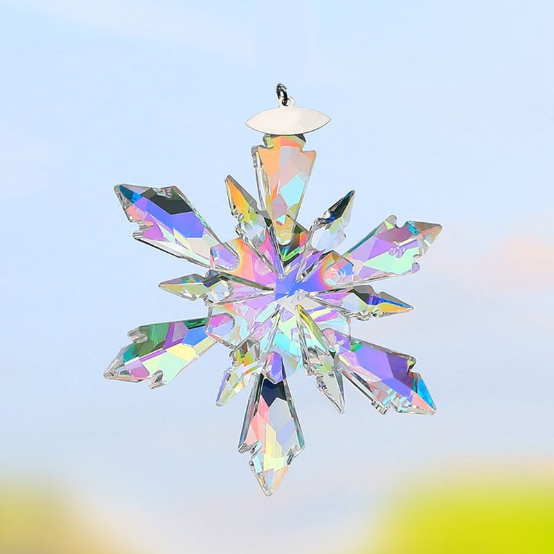 💖Perfect Gift❄️Crystal Snowflake Suncatcher