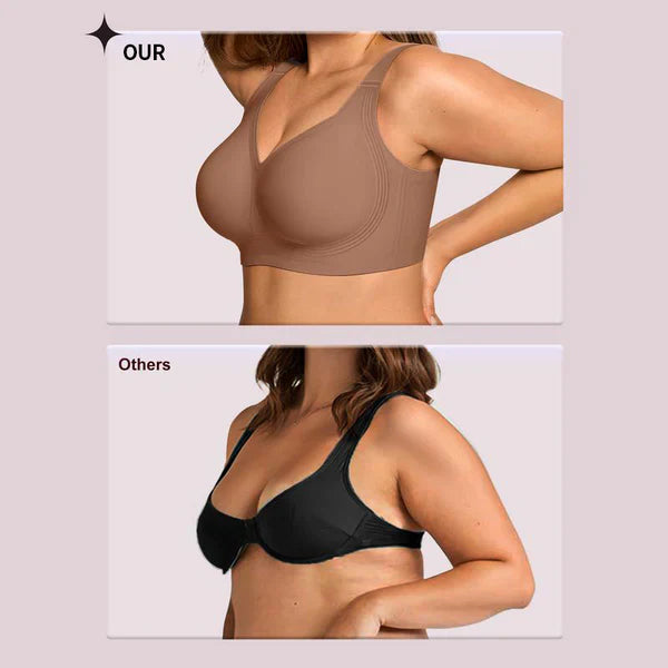 Jelly Comfortable Wireless Push Up Bras