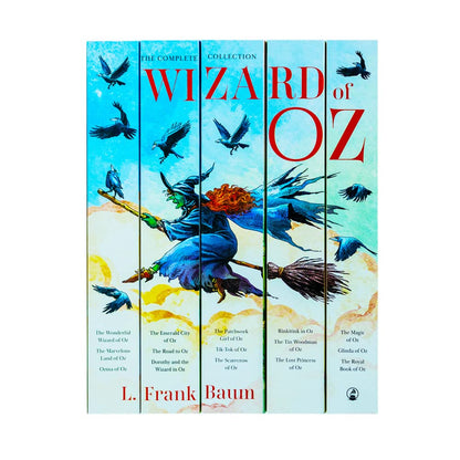 The Complete Collection Wizard of OZ Series 5 Books Collection Box Set By L. Frank Baum (3 in 1 Book) - Timeless Must-Read Childrens Fantasy Classics