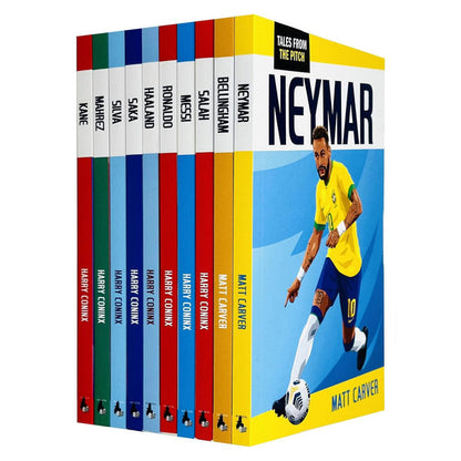 Tales from the Pitch Football Superstar Heroes 20 Books Collection Set By Harry Coninx and Matt Carver