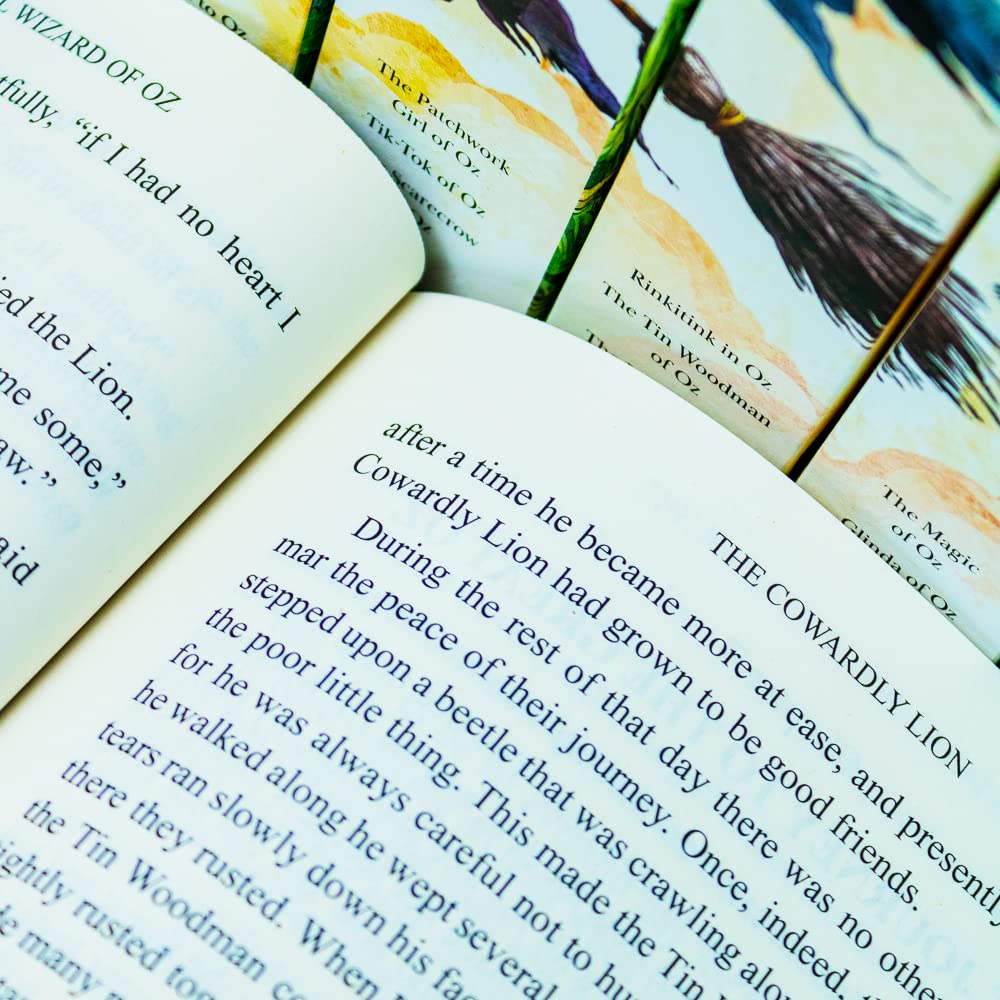 The Complete Collection Wizard of OZ Series 5 Books Collection Box Set By L. Frank Baum (3 in 1 Book) - Timeless Must-Read Childrens Fantasy Classics