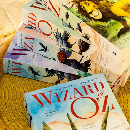The Complete Collection Wizard of OZ Series 5 Books Collection Box Set By L. Frank Baum (3 in 1 Book) - Timeless Must-Read Childrens Fantasy Classics