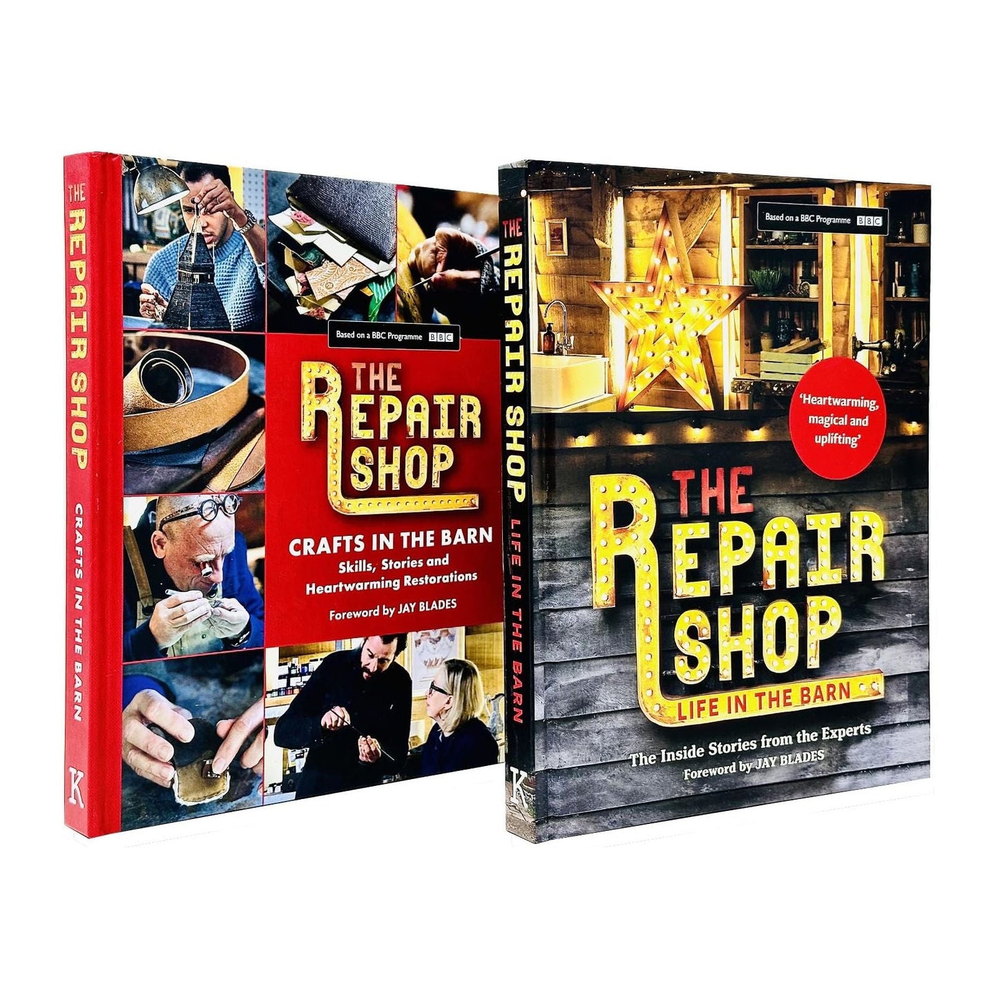 The Repair Shop Crafts In The Barn and The Repair Shop Life In The Barn By Elizabeth Wilhide 2 Books Collection Set