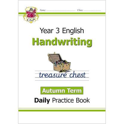 KS2 Year 3 Daily Practice Book Autumn Term 3 Books Collection Set: Maths, Mental Maths, Handwriting