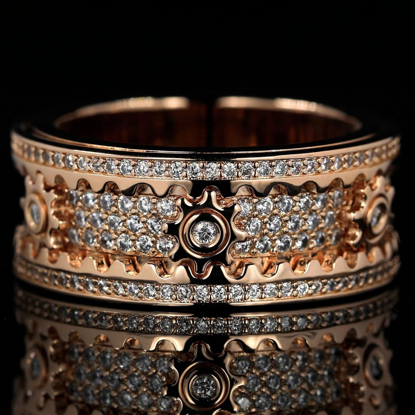 Ring Zeit & Gelassenheit in Limitierter Auflage + Beleuchteter Box