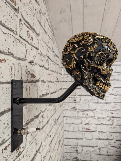 🏴‍☠️Motorcycle helmet and jacket skull holder