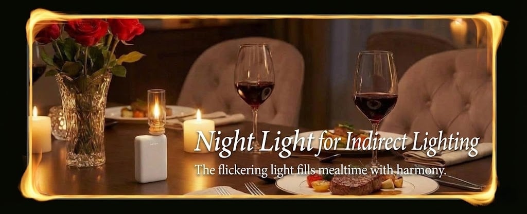 USB Flame Ambiance Light