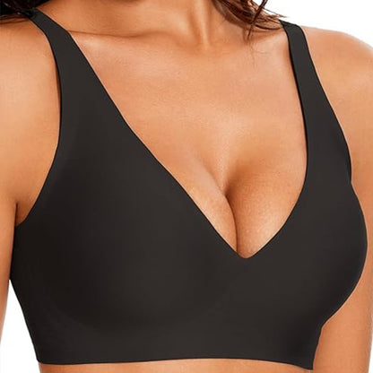 Jelly Comfortable Wireless Push Up Bras
