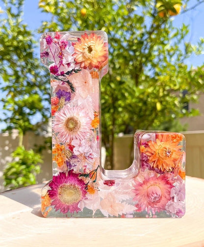 🌸Handmade Floral Resin Home Decor/ Night Light
