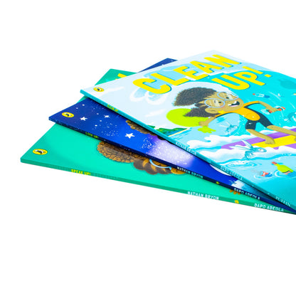 Nathan Bryon 3 Books Collection set (Look Up!, Clean Up!, Speak Up!) | Inspiring Children’s Picture Books on Kindness, Environment & Confidence
