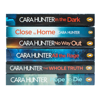 Cara Hunter Di Fawley Series 6 Books Collection Set (All The Rage, In The Dark, Close To Home, No Way Out, The Whole Truth, Hope to Die)