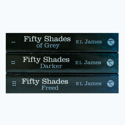 E L James Fifty Shades Movie Series 3 Books Collection Set (Fifty Shades of Grey, Fifty Shades Darker, Fifty Shades Freed)