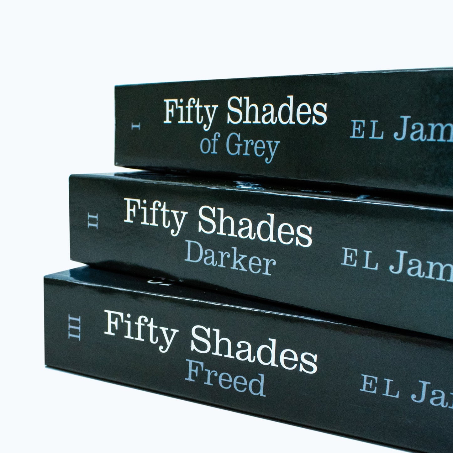 E L James Fifty Shades Movie Series 3 Books Collection Set (Fifty Shades of Grey, Fifty Shades Darker, Fifty Shades Freed)