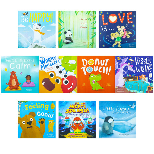 Let's Talk About Our Behaviour and Feelings 10 Illustrated Stories Collection
