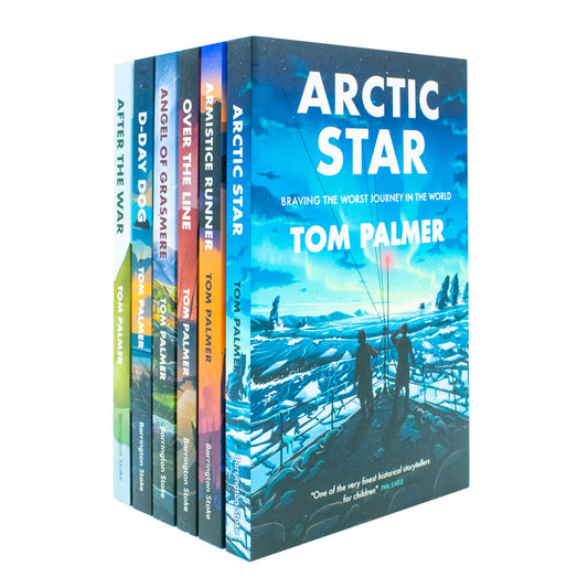 Tom Palmer Conkers Series 6 Books Collection Set (Armistice Runner, D-Day Dog, After the War, Over the Line, Resist & Arctic Star)