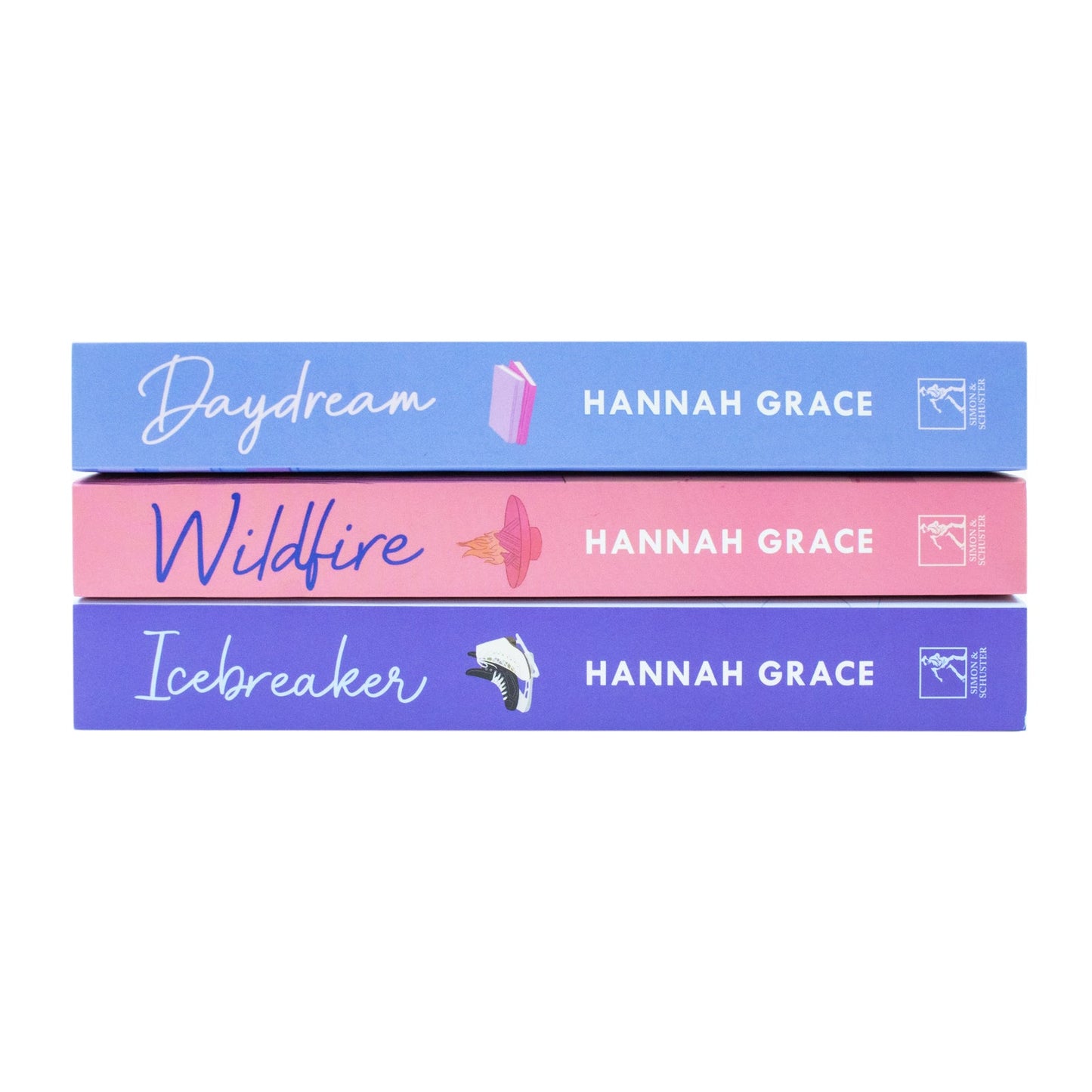 The Maple Hills Series 3 Book Collection Set By Hannah Grace (Icebreaker, Wildfire & Daydream)