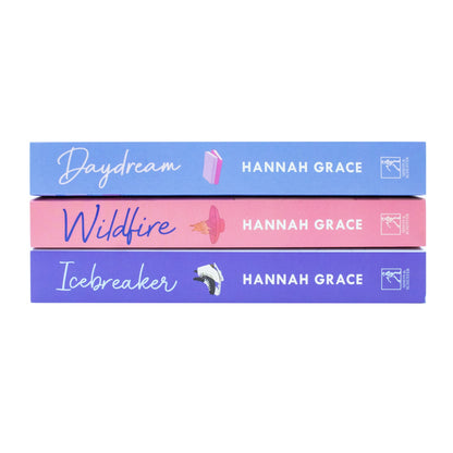 The Maple Hills Series 3 Book Collection Set By Hannah Grace (Icebreaker, Wildfire & Daydream)