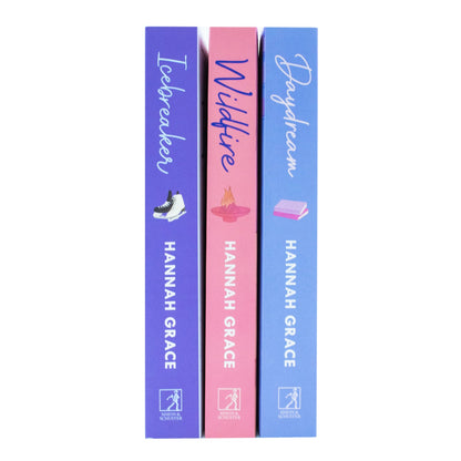 The Maple Hills Series 3 Book Collection Set By Hannah Grace (Icebreaker, Wildfire & Daydream)