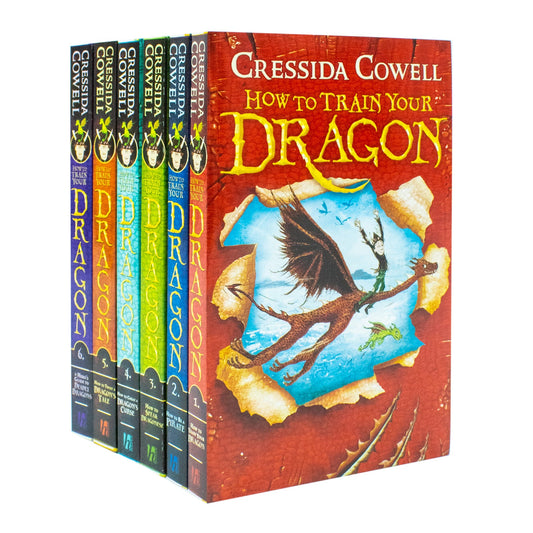 How To Train Your Dragon 6 Books Collection - 1 to 6 by ‎Cressida Cowell
