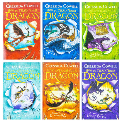 How To Train Your Dragon 6 Books Collection - 1 to 6 by ‎Cressida Cowell