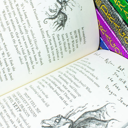 How to Train Your Dragon 6 Books Collection Set Book 7 to 12 By Cressida Cowell