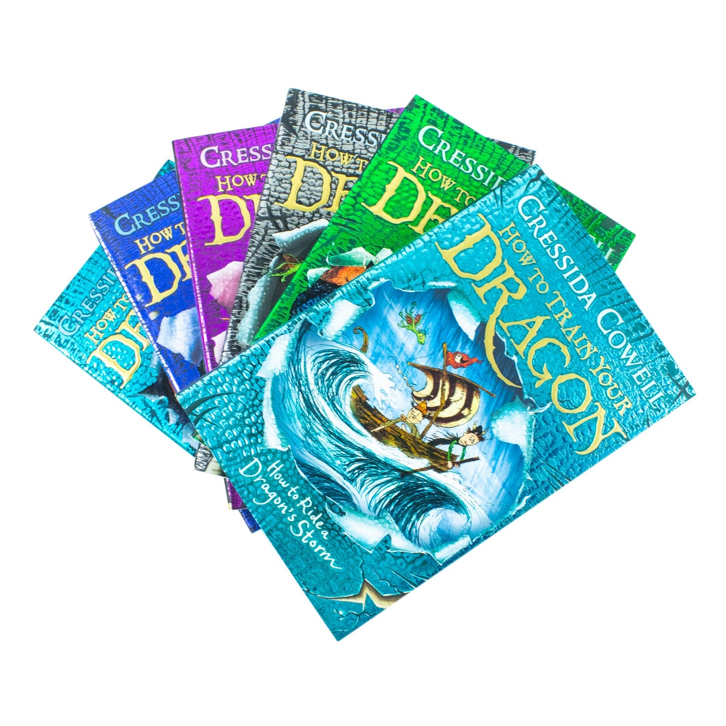 How to Train Your Dragon 6 Books Collection Set Book 7 to 12 By Cressida Cowell
