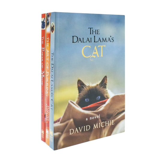David Michie The Dalai Lamas Cat 3 Books Collection Set The Dalai Lamas Cat The Art Of Purring The..