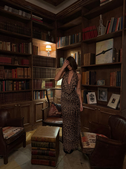 Leopard Maxi Dress
