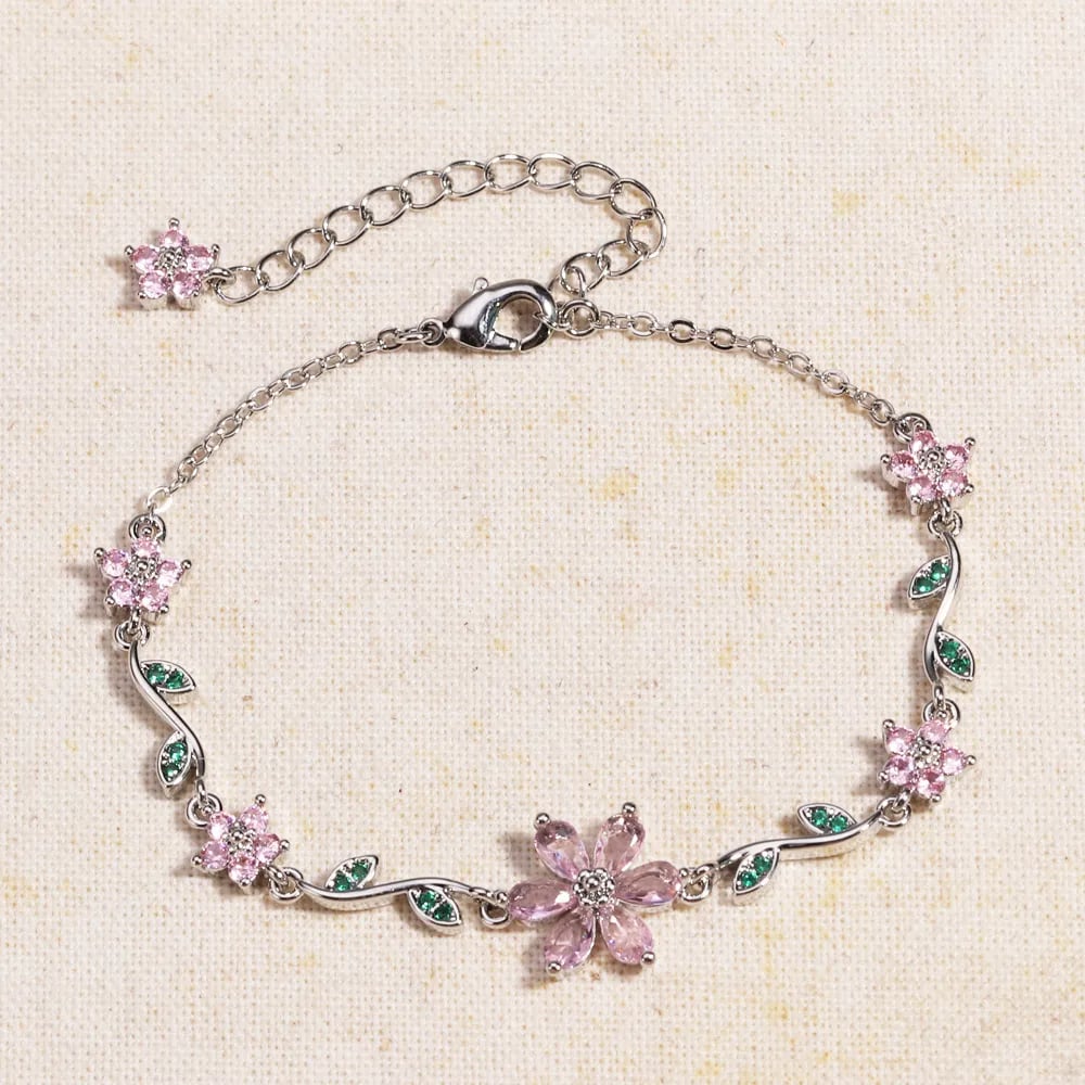 🔥Last Day 50% OFF -🌼✨Flower Bracelet(💫Exquisite Craftsmanship, Lasting Brilliance)