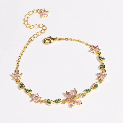 🔥Last Day 50% OFF -🌼✨Flower Bracelet(💫Exquisite Craftsmanship, Lasting Brilliance)
