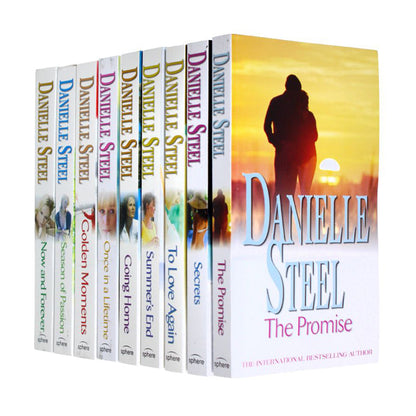 Danielle Steel Collection 9 Books Set (Going Home, To Love Again, The Promise, Summer's End, Season of Passion, Secrets, Once in a Lifetime, Now and Forever, Golden Moments)